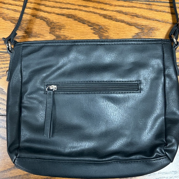 Nicole Miller Elegant Black Crossbody Bag - Picture 2 of 10